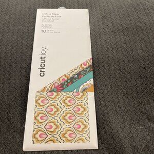 Cricut Joy Adhesive-Backed Deluxe Paper By Design 10 ct OC17